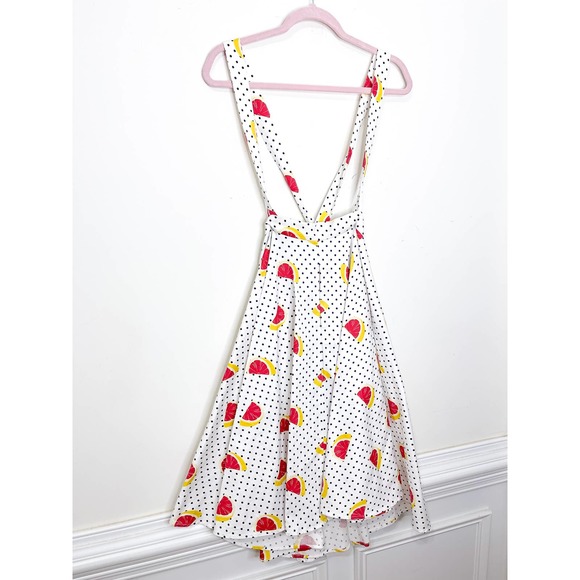 Collectif X ModCloth Pinup Grapefruit Citrus Circle Jumper Size XS - Picture 7 of 7